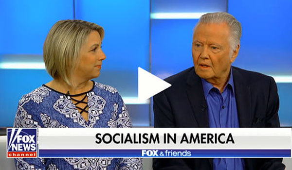 Jon Voight joins Moms for America’s stand against socialism in America