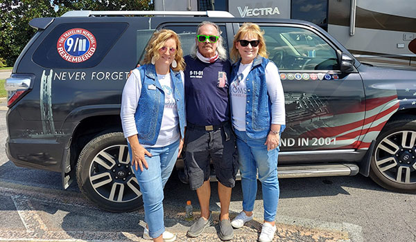 Moms for America® joins 911 Memorial Group and Flag Ceremony on Sept. 11, 2020