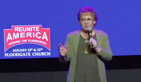 Reunite America / Opening the Floodgates – Speaker: Kimberly Fletcher