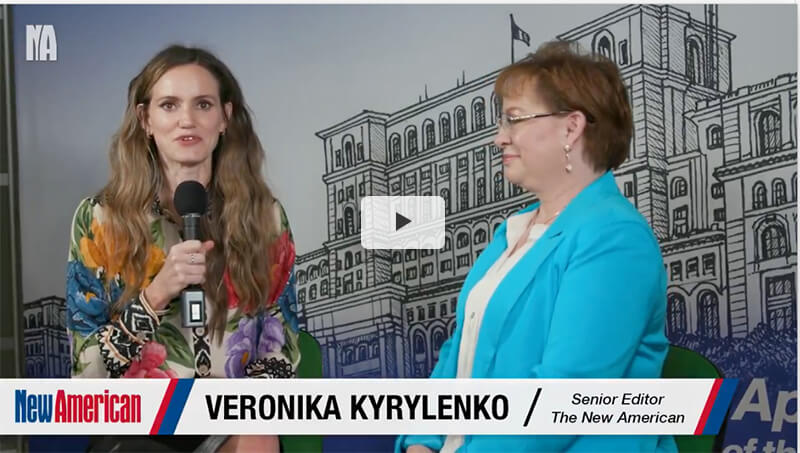 Kimberly interview in Romania at The New American - Moms for America Media & News