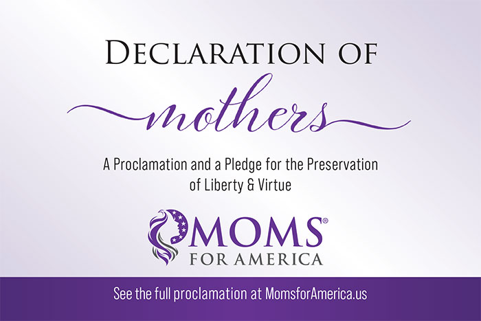 Declaration of Mothers Card - Front