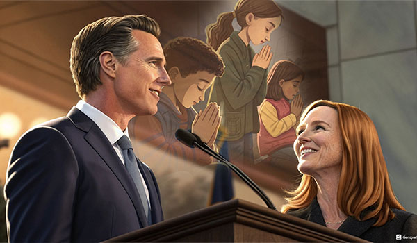 Moms for America Condemns Governor Newsom’s Disrespect Toward Prayer - Moms for America - Moms for Action - Press Release